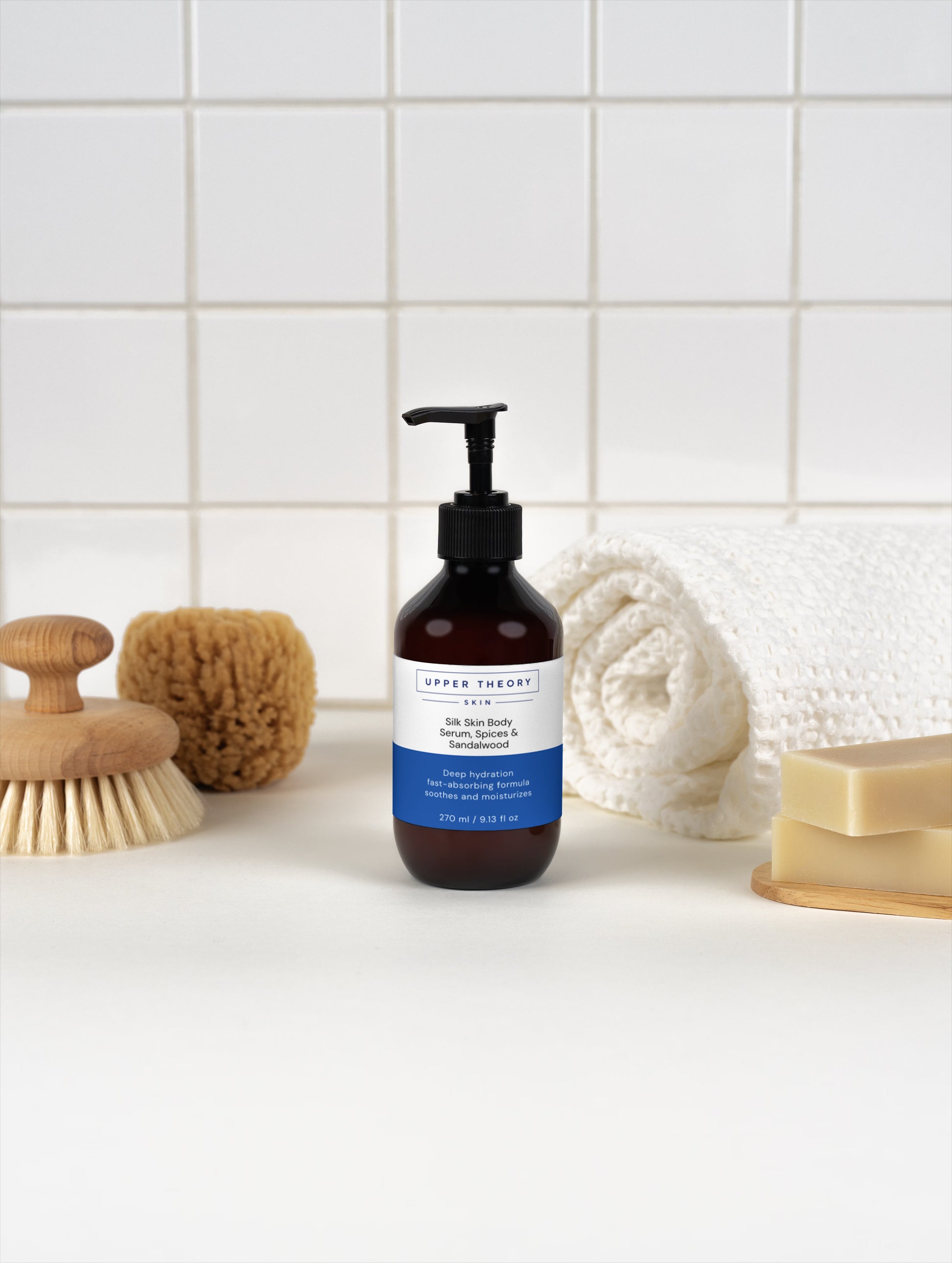 Silk Skin Body Serum, Spices & Sandalwood